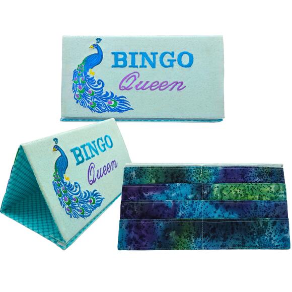 Bingo Queen Hands Free Playing Card Holder Bingo pull tab dab - Picture 1 of 6